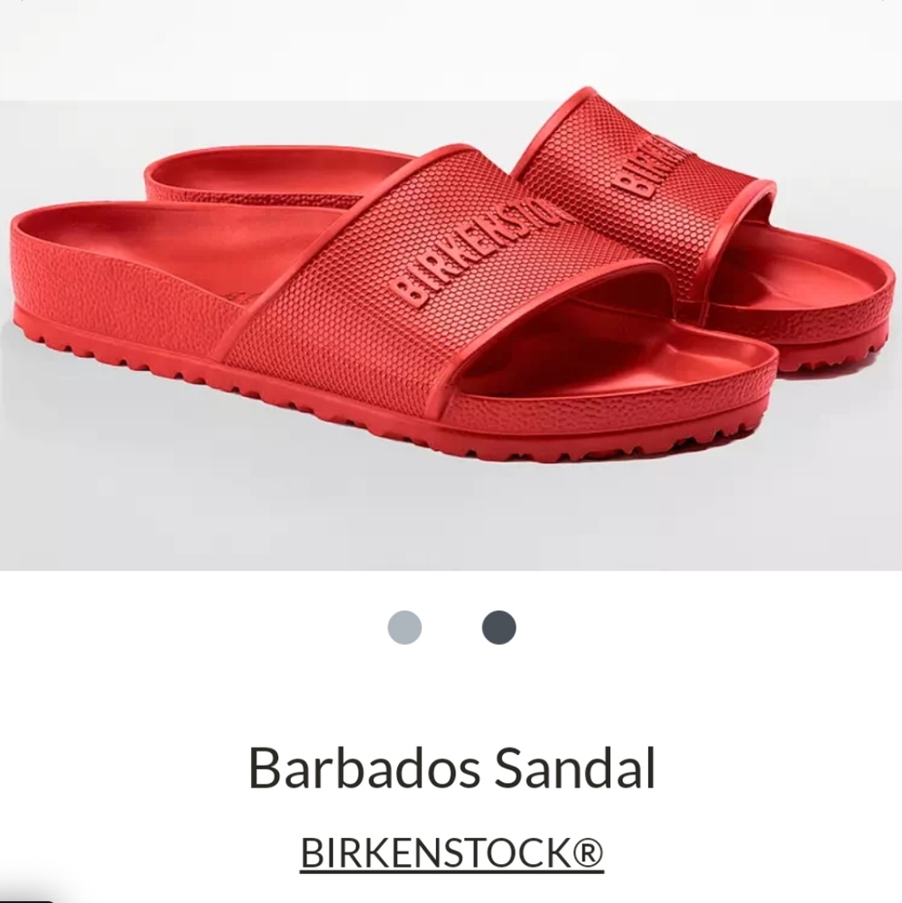 NWT Men's Birkenstock Barbados Eva Slides - Picture 2 of 16